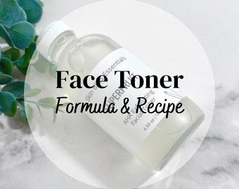 AHA Exfoliating Face Toner Formula