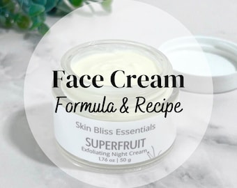 AHA Exfoliating Night Cream Formula