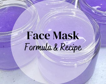 Glycolic Acid Jelly Face Mask Formula