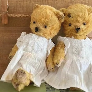 Vintage Teddybär-Nähset
