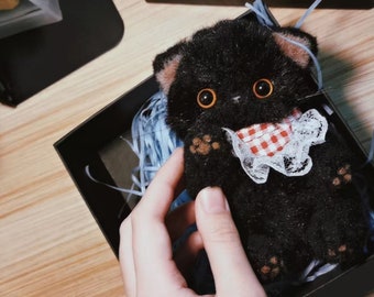 Kitten kit, DIY Stuffed Animal, DIY Crafts, poseable cat,
