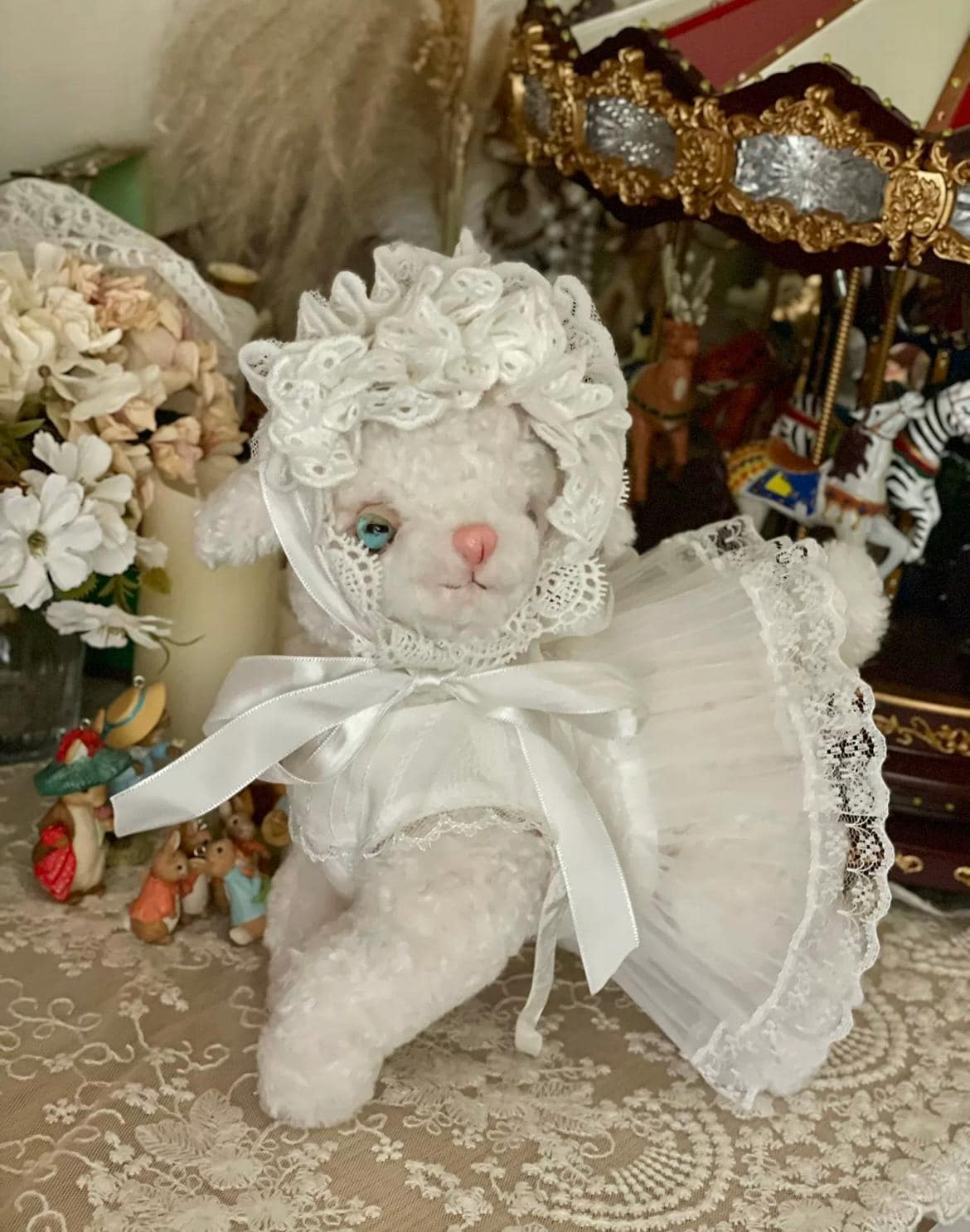 ハンドメイド作家 羊 ドール 手足可動式 ハンドメイド作家 羊 ドール 手足可動式 【公式通販】