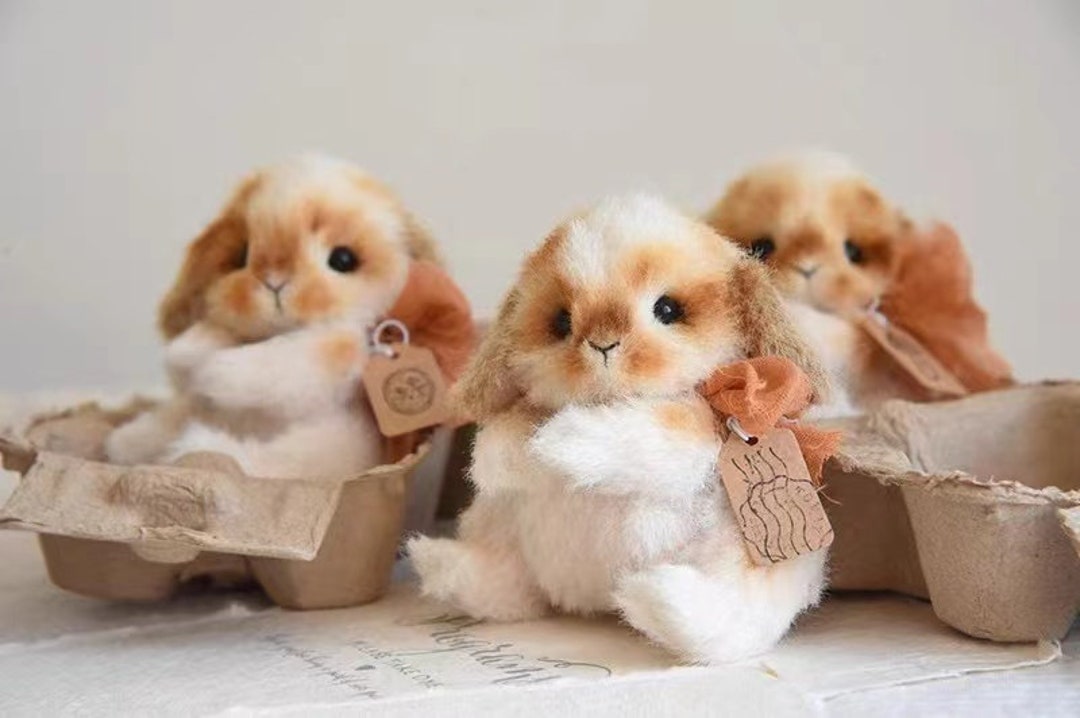 Bunny Kit, DIY Stuffed Animal, DIY Crafts, Poseable Rabbit, - Etsy