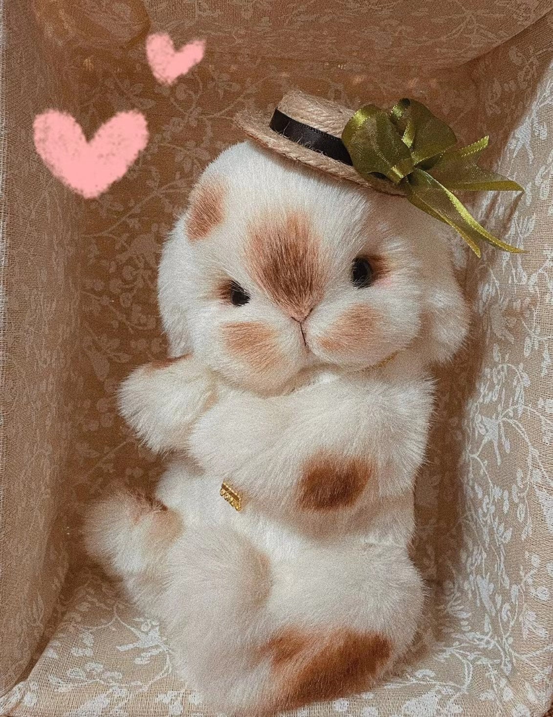 Handmade Bunny Art Doll Animal Art Doll Bjd Doll Animal Etsy