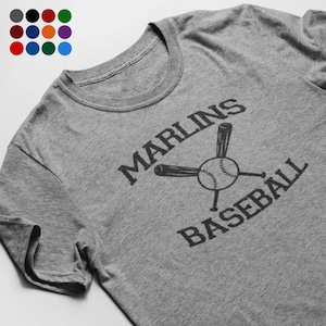  Majestic Athletic Adult XL Miami Marlins Customized