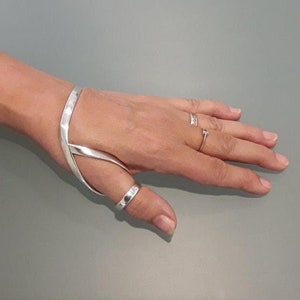 MCP Hyperextension Splint Thumb Ring, Thumb Splint Ring, Arthritis Rings, Trigger Finger Ring, EDS finger Ring, Adjustable Arthritis Ring