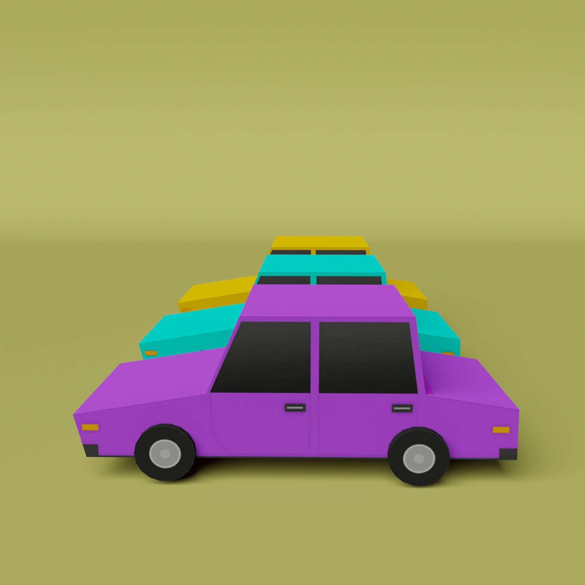 Papercraft Toy Cars for Kids in Papercraft Technique Print Etsy UK