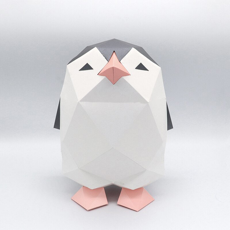 Penguin Papercraft PDF/JPG/SVG Digital Template Origami - Etsy