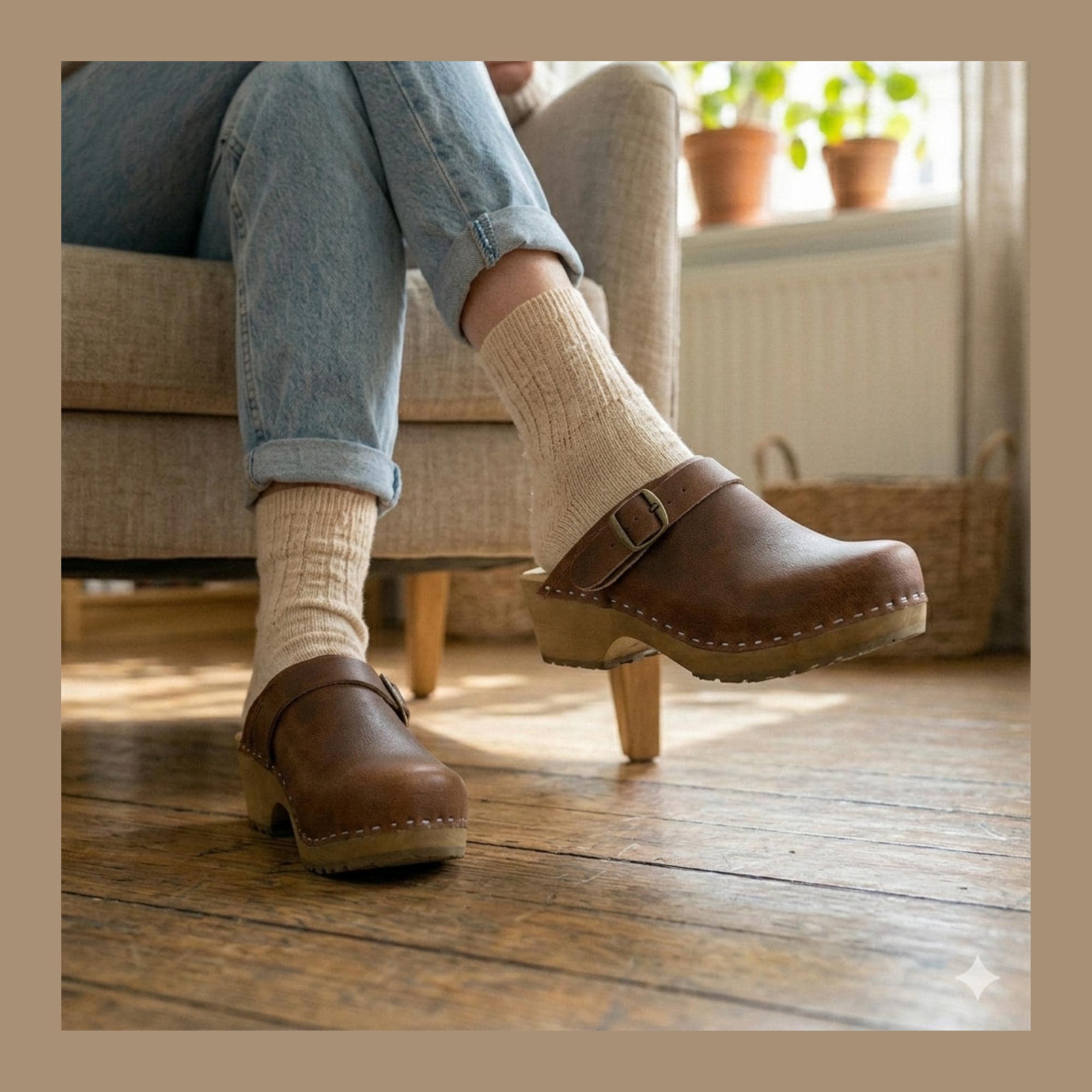 Traditional Swedish Wooden Clogs