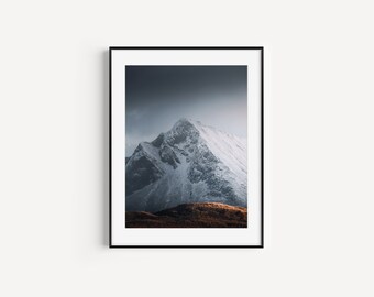 Norwegen Druck | Lofoten-Poster | Norwegen Lofoten Druck | Lofoten Peak Print | Norwegen Wandkunst