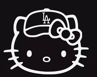 Hello Kitty Dodgers - Etsy