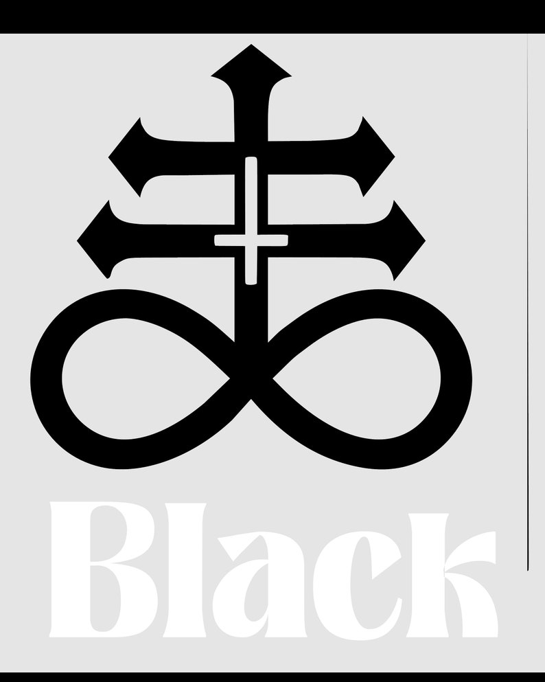 Satanic Cross Clipart, Leviathan Cross PNG Clipart, Gothic Printable ...