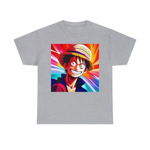  QuaxoaiTee Shirt MONKEY D LUFFY SUPER CALVO COLORS MONKEY D  LUFFY LOVES COLORS COLOR BALD MONKEY D LUFFY Classic TShirt Unisex T-Shirt,  Hoodie, Sweatshirt For Men Women : Handmade Products