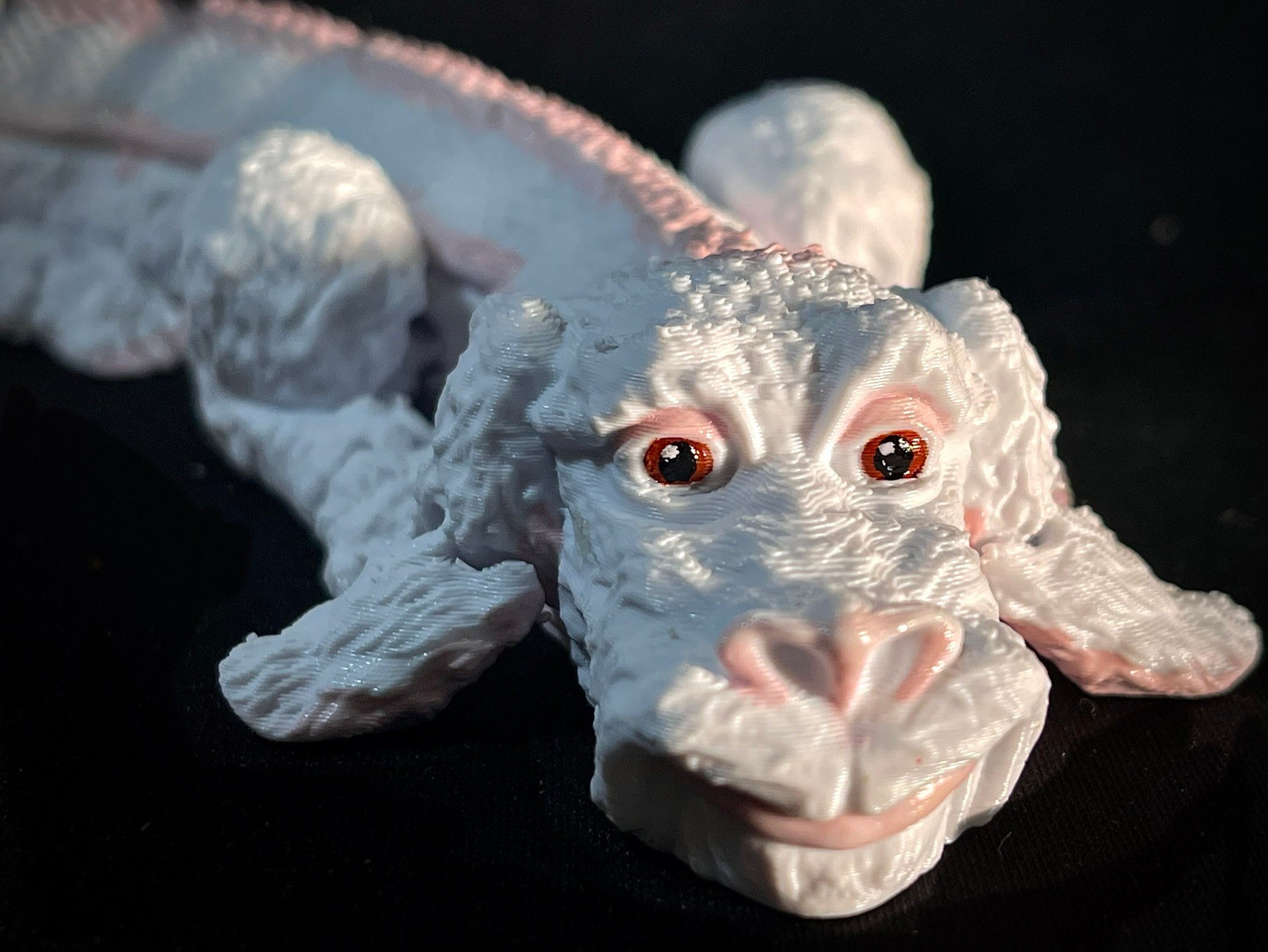 Fabriqué sur commande bébé Falkor le dragon chance de The Neverending Story  crochet peluche jouet -  France