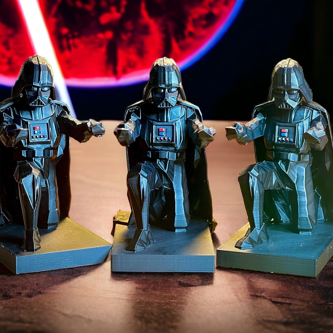 Darth Vader Pen Holder Star War Accents Painted Desk High Quality