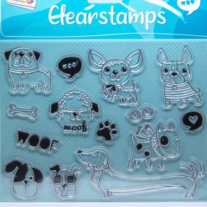 Clear Stamps - set de sellos - scrapbooking - CRAFT sensaciones