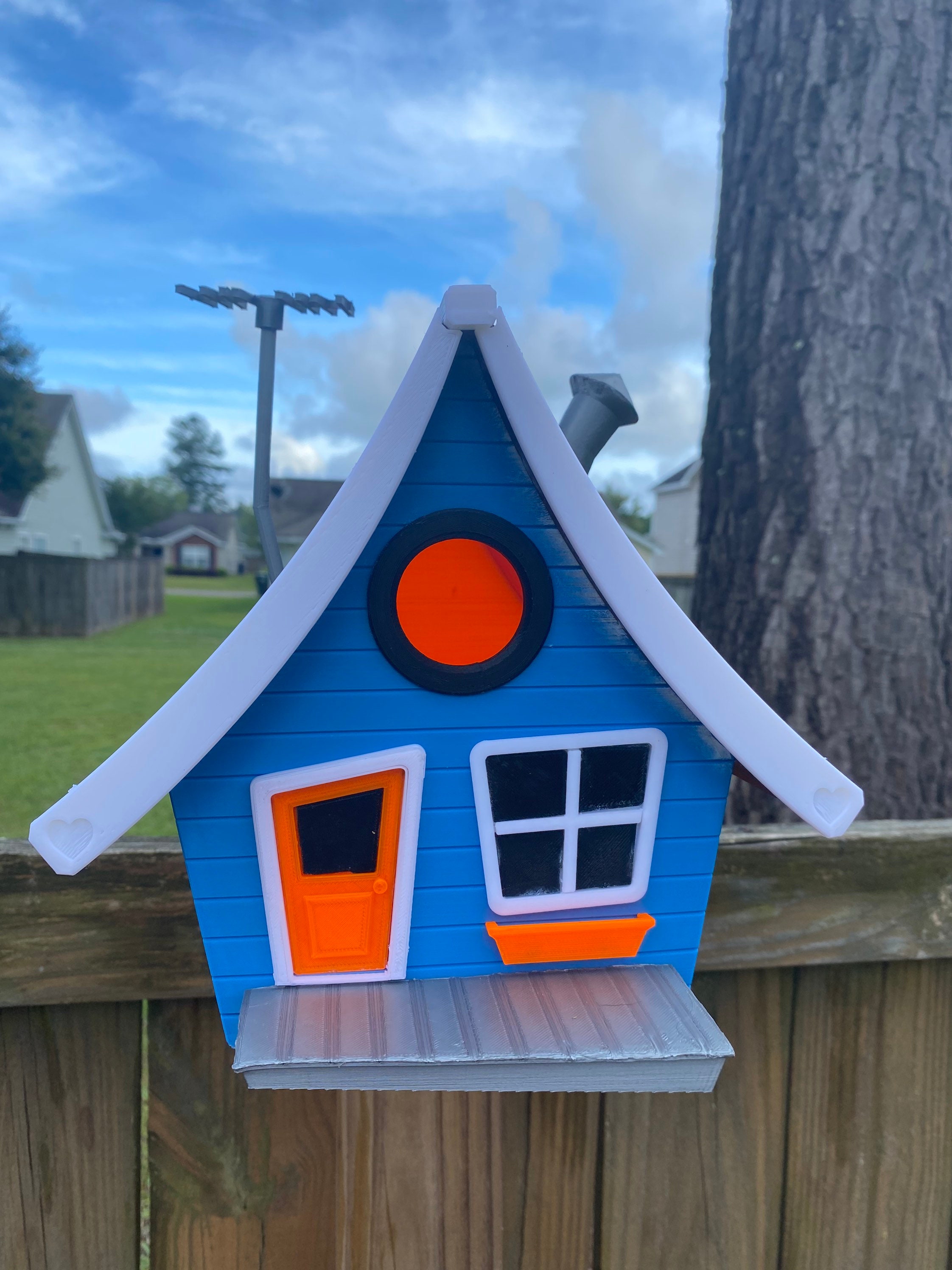 Tooned Birdhouse 3D Printed PLA Etsy Canada