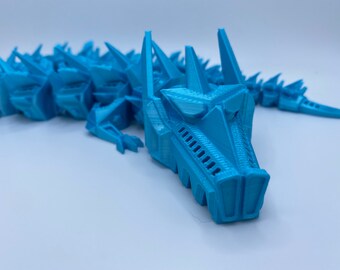 Articulated Dragon - 3D Printed PLA