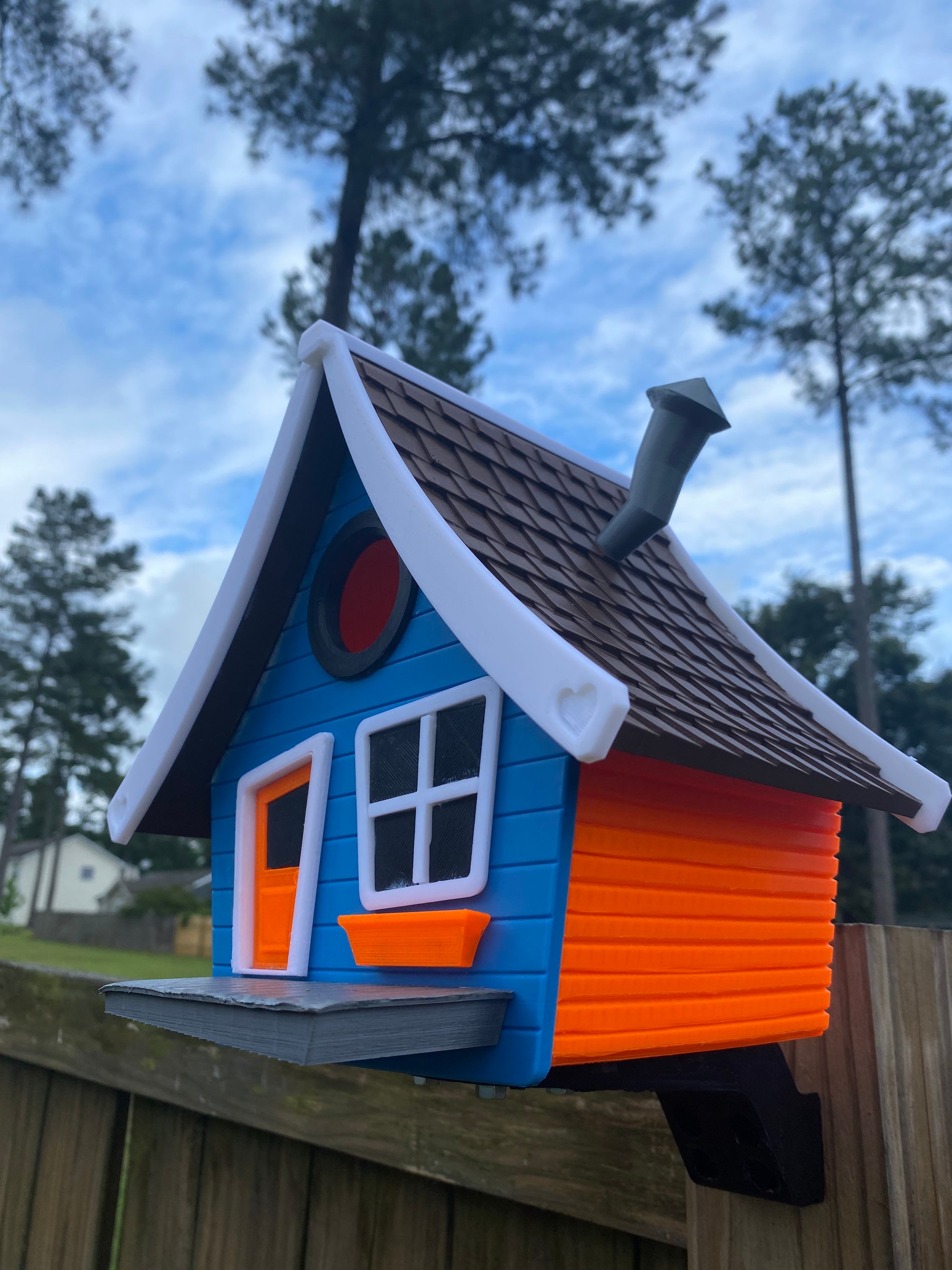 Tooned Birdhouse 3D Printed PLA Etsy