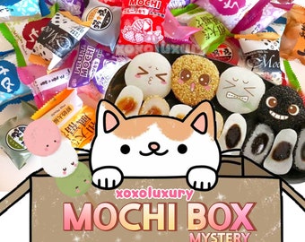 ENORM! mochi-doos! - Aziatische snackdoos kawaii snacks - mistery snack - Mochi snackdoos - Aziatische traktatiedoos Japanse snacks snoep kawaii snacks