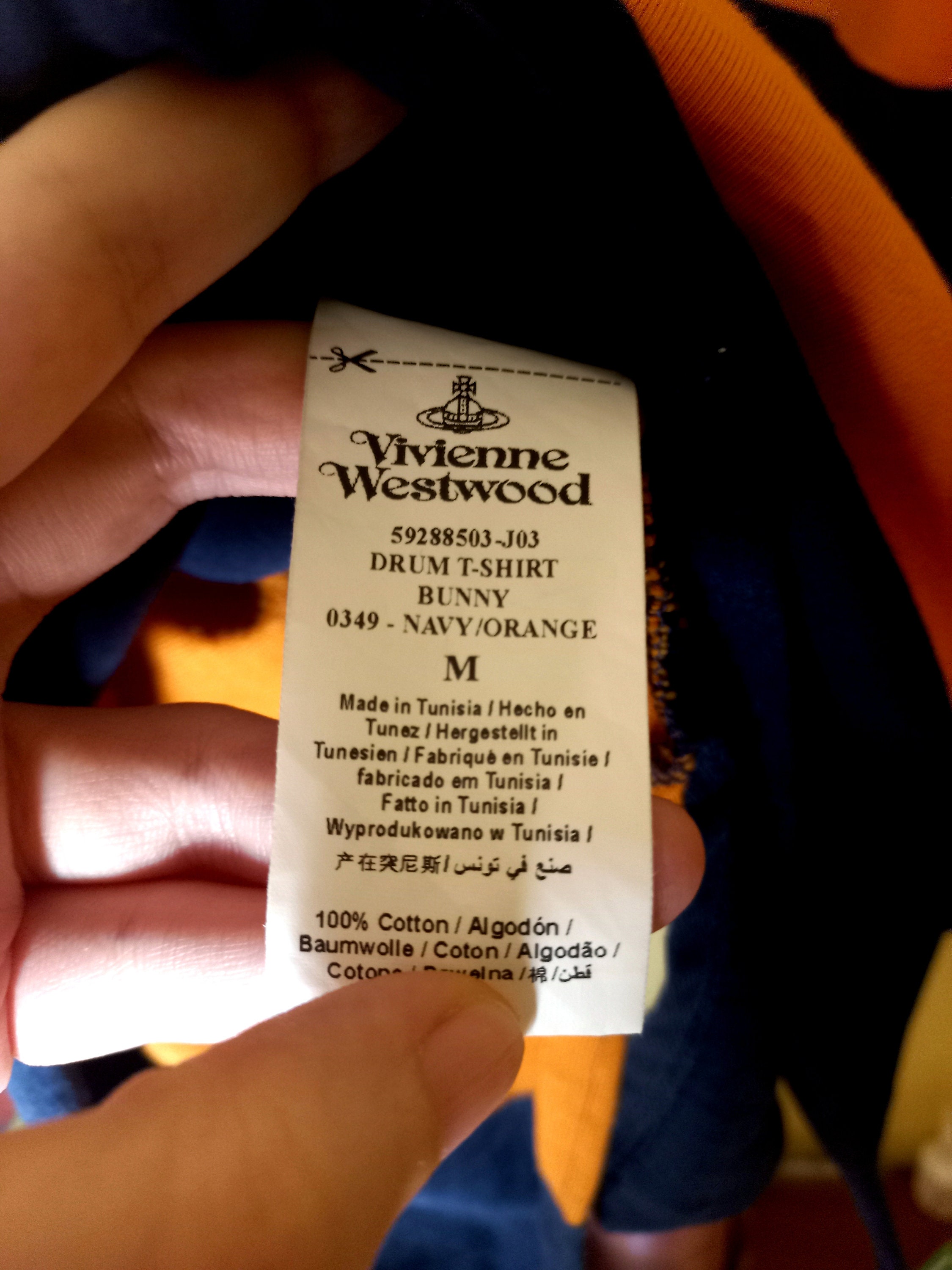 Vivienne Westwood Orange amp; Blue Classic T-Shirt