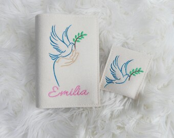 Digital embroidery file, embroidery file set, for frames 13 x 18 cm and 10 x 10 cm, dove of peace, hoop 4x4", 5x7", Commercial use
