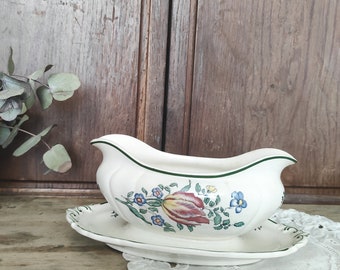 Oude juskom van Villeroy & Boch, model “Old Strasbourg”.