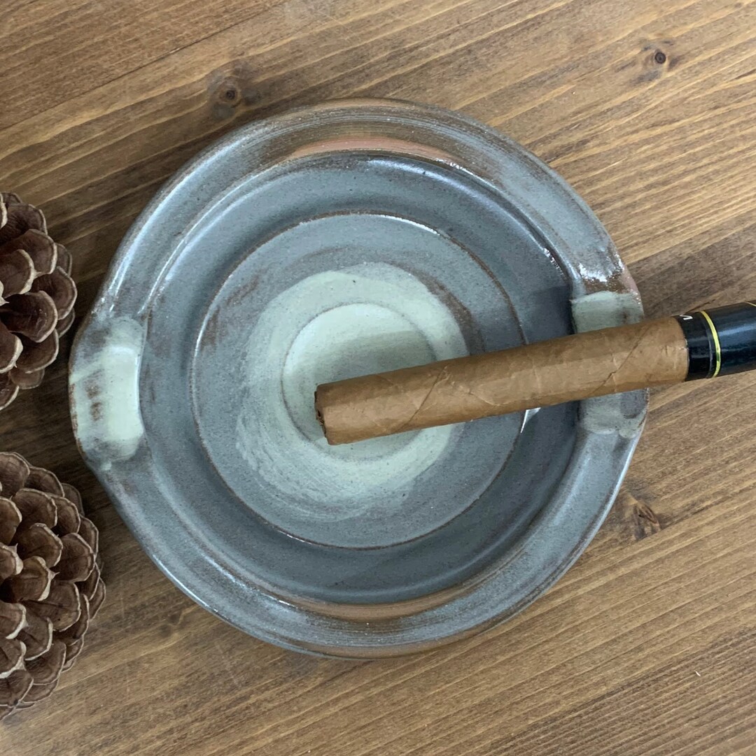 Cigar Ashtray Cigar Gift for Him Groomsmen Cigar Gift Cigar Accessory ...