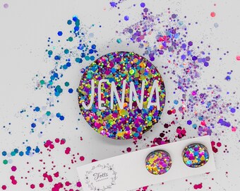 Personalised Midwife Name Badge | Custom Glitter Work Badge Australia