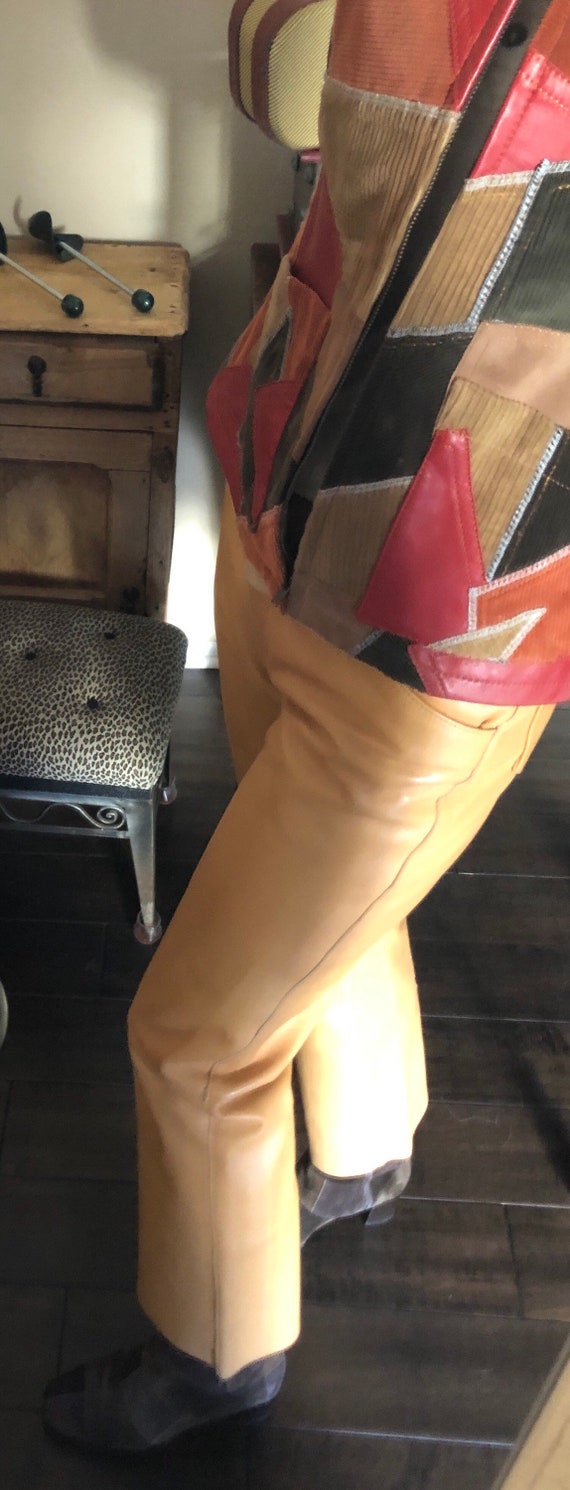 Patrick Cox vintage outfit of patchwork vest Wann… - image 3