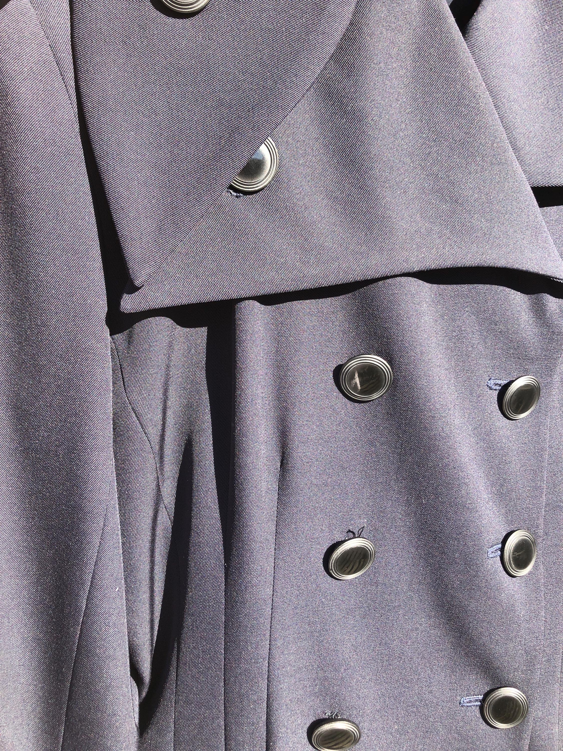 Y's ウール ダブルブレストピーコート サイズ2 ヨウジヤマモト 日本製大きめ Yohji yamamoto suit - Etsy 日本