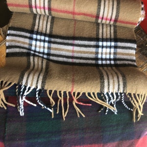 Large Burberry Scarf Etsy