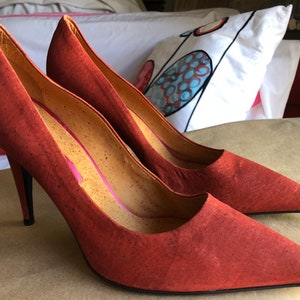 Orange heels ireland clearance