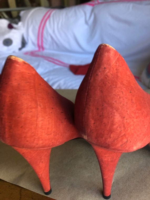 Stella McCartney orange rust pumps, suitable for … - image 8