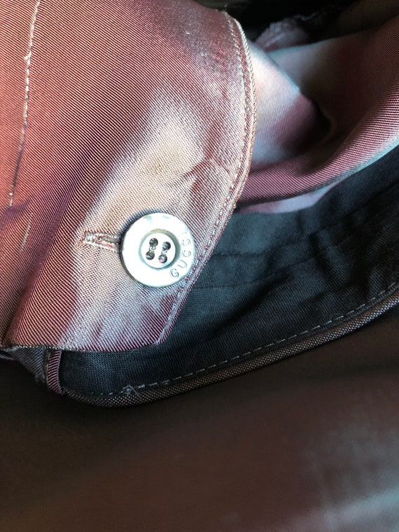 Gucci Tom Ford Era light purple silk vintage pan… - image 9