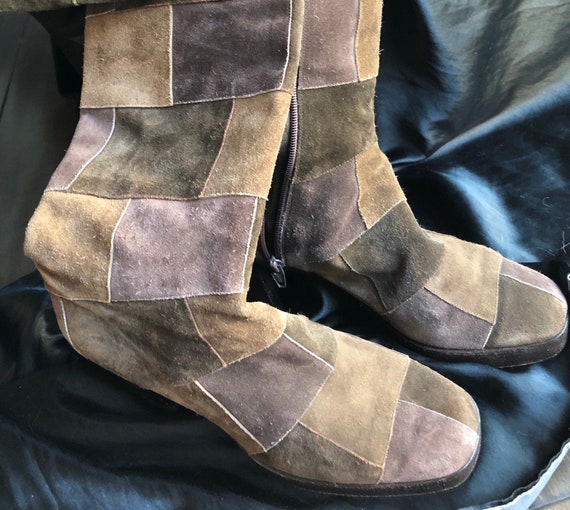 Patrick Cox vintage outfit of patchwork vest Wann… - image 8