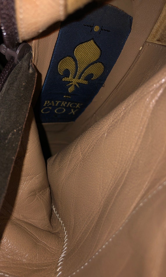 Patrick Cox vintage outfit of patchwork vest Wann… - image 7