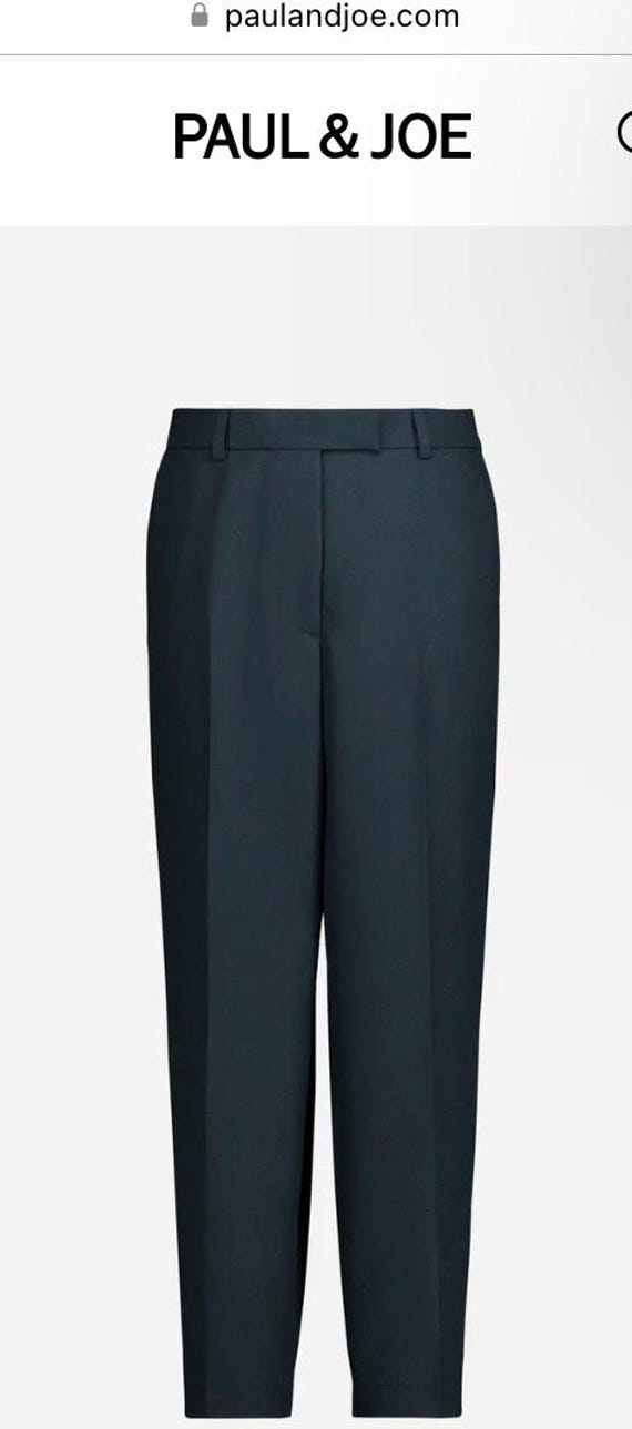 Size 42 Paul & Joe 100% wool slacks vintage from … - image 11