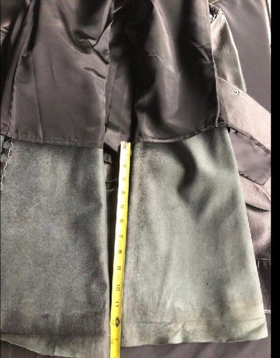 Fringe vintage Rock and Roll western black leathe… - image 10