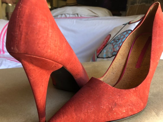 Stella McCartney orange rust pumps, suitable for … - image 7