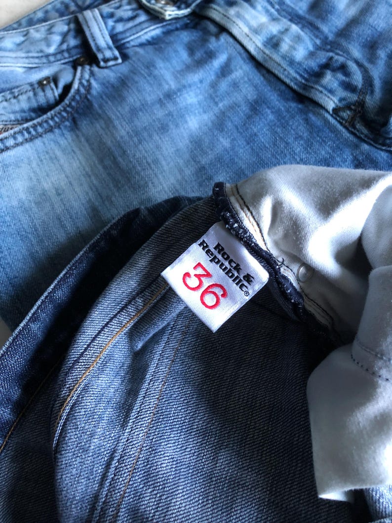 Rock & Republic, Diesel jeans, Levi’s, plus t-shirts (eg., All Saints, Vibramate) graphic rocker style street wear, in a six-piece+ bundle! image 8