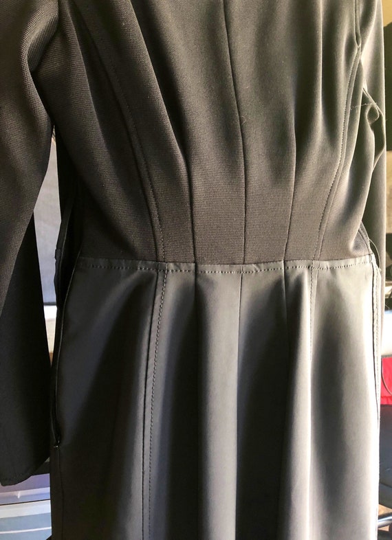 Vintage Prada little black dress, long sleeve and… - image 2