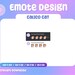 Reverse Card Emote Calico Cat Emote Cat Meme Emote Twitch Cat Emote ...