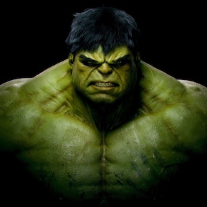 Hulk Digital Print - Hulk Office Art