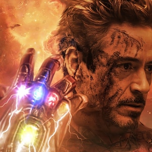 Iron Man Digital Print - Iron Man Office Art