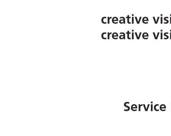 Repair/Service Manual for PFAFF Creative Vision 5.0/5.5 Sewing Machines