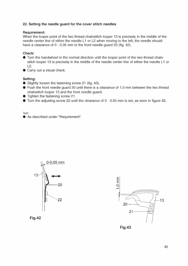 PFAFF Coverlock 4862 Serger Repair / Service Manual Etsy