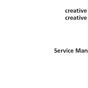Repair/Service Manual for PFAFF Creative 4.0 4.5 Sewing Machines