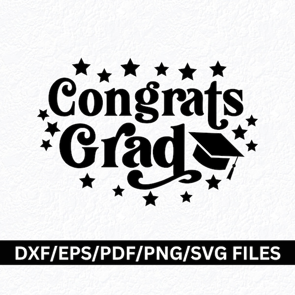 Congratulations Graduate SVG Congrats Grad SVG Senior College Master Graduate SVG Senior Class Svg Graduation Decor Svg High School Grad Svg