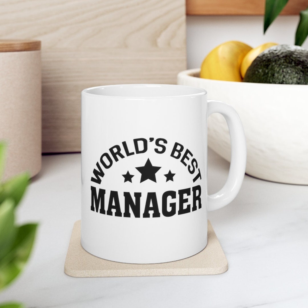 Boss's Day World's Best Manager Mug Boss Day Gifts Women Boss Gifts